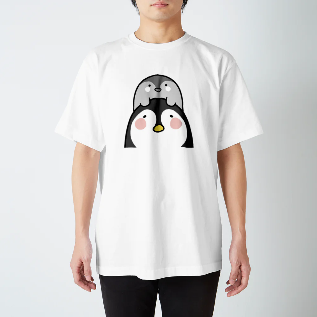 ちとせあめのペンギンさん親子 Regular Fit T-Shirt