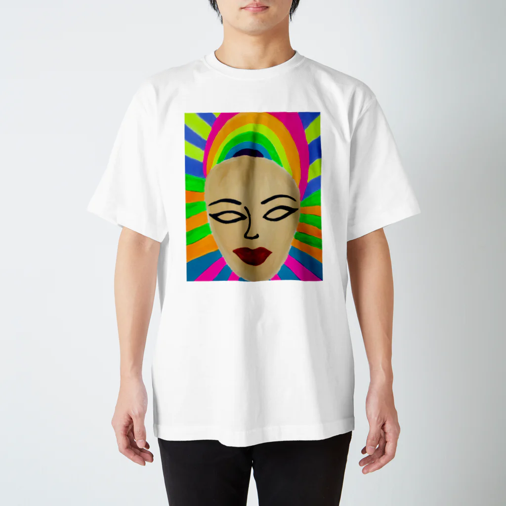 kura_shop🌈のサイケデリック坊主🤫❤ スタンダードTシャツ