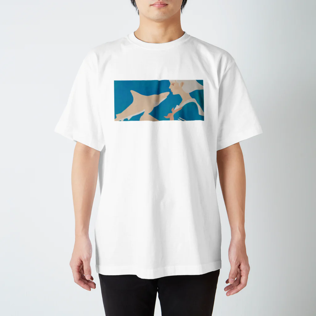 さかたようこ / サメ画家の彼女はサメが好き eye Trimming スタンダードTシャツ