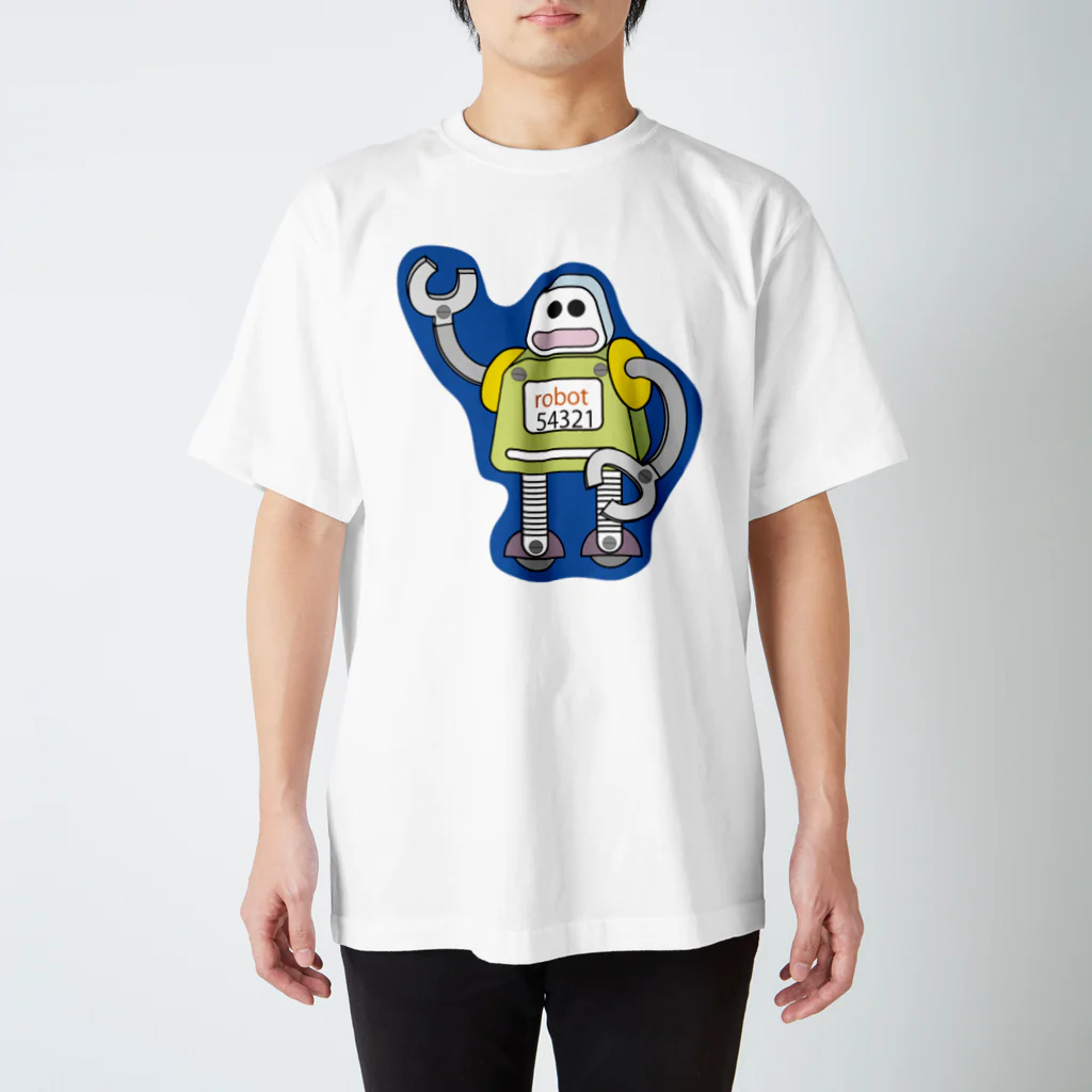 katagami849のrobo(blue) スタンダードTシャツ