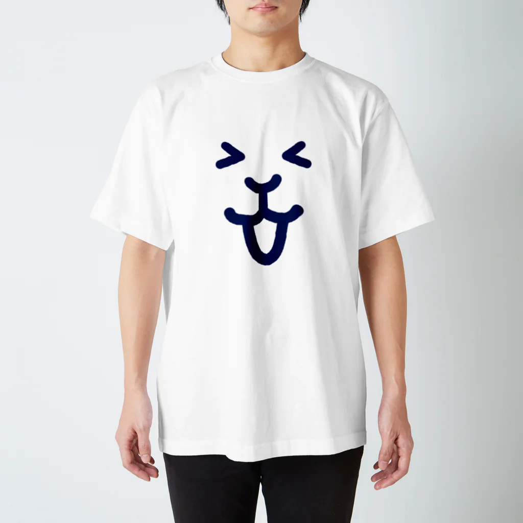 usamiyosioのうさみよしお「ココロに笑顔」 Regular Fit T-Shirt