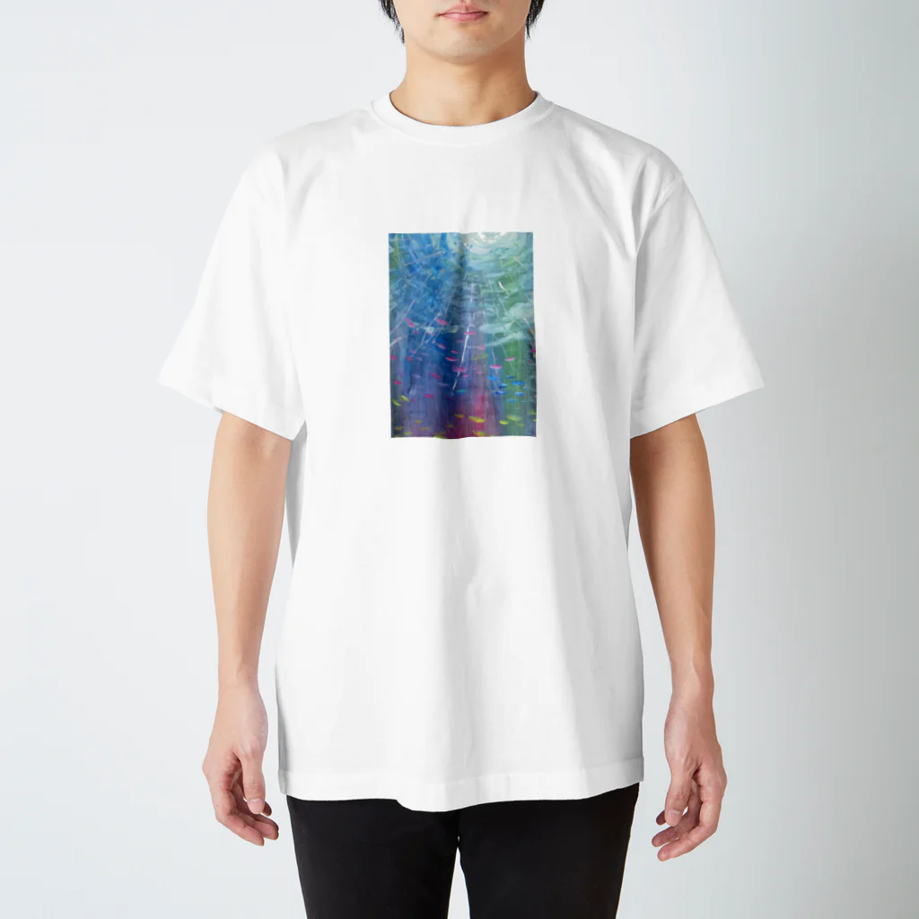 カクレガの浮上していく スタンダードTシャツ