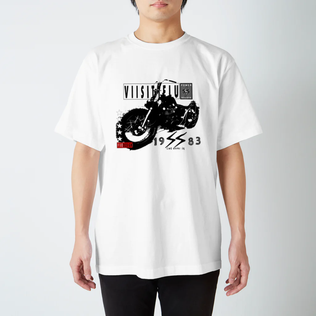 P WORLDのVIISITTELU rideも スタンダードTシャツ