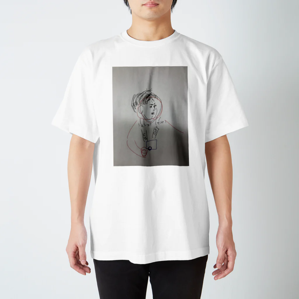 ひげこいの○さんぽ Regular Fit T-Shirt