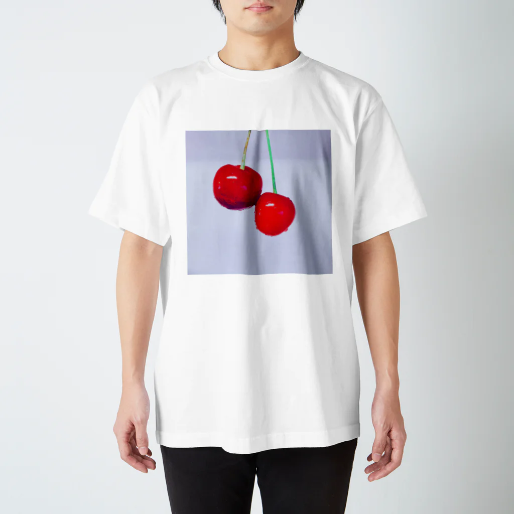 aimacoのチェリー🍒チェリー🍒 Regular Fit T-Shirt