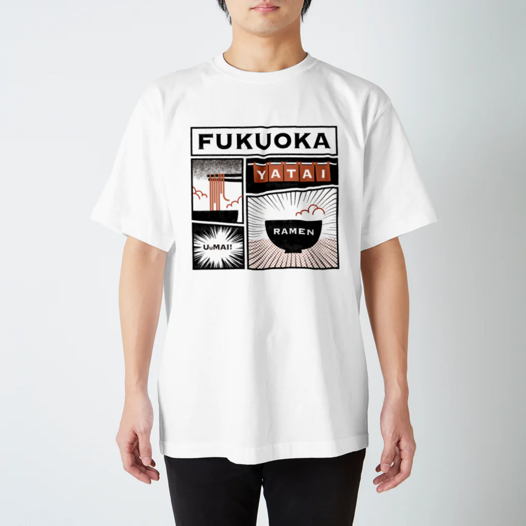 LOCAL T-SHIRTSの博多ラーメン Regular Fit T-Shirt