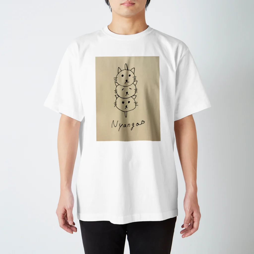 たぴ。のにゃんご。 Regular Fit T-Shirt