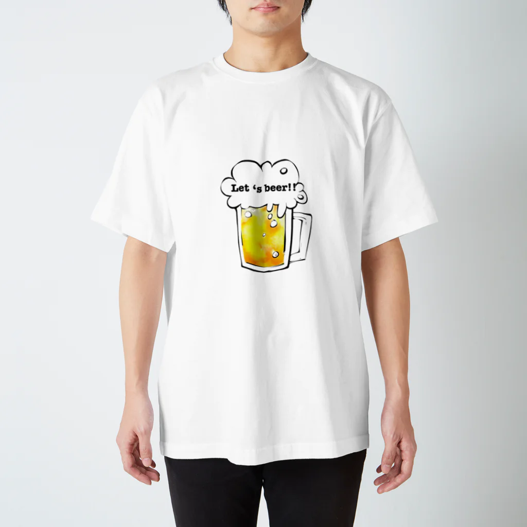 雲屋のlet's beer!! スタンダードTシャツ