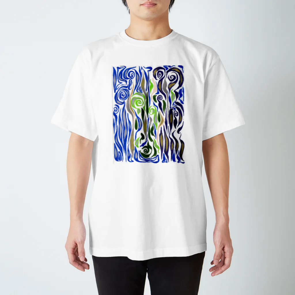 Yo+Ichiro.Universe.ArtのCommunication NetWorker Regular Fit T-Shirt