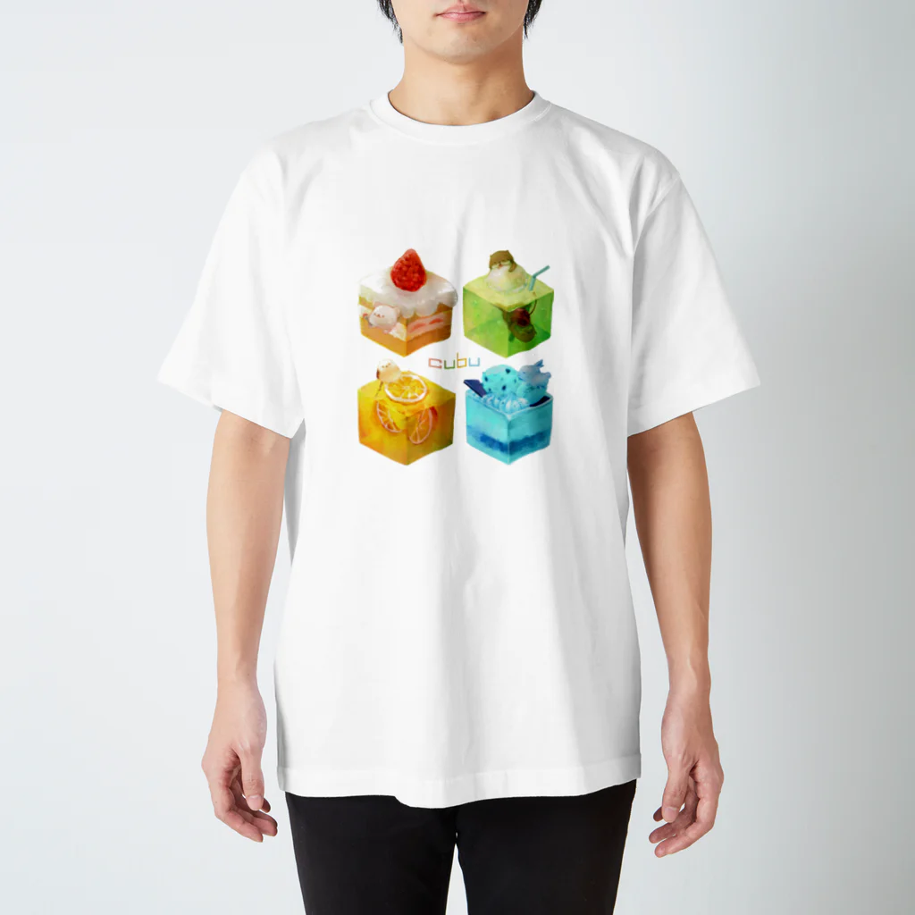 4restのCUBE スタンダードTシャツ