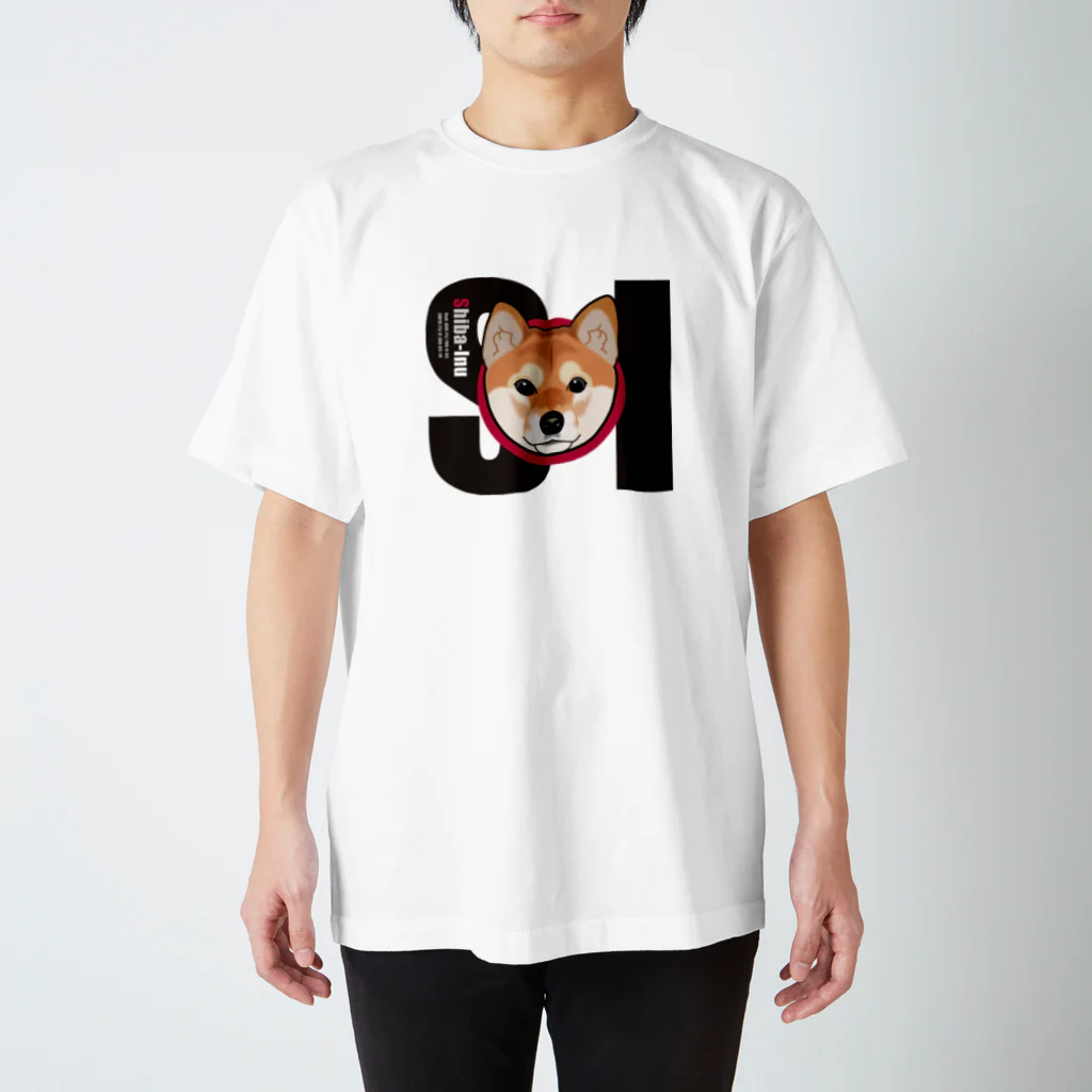 関野絡繰堂の柴犬02 スタンダードTシャツ