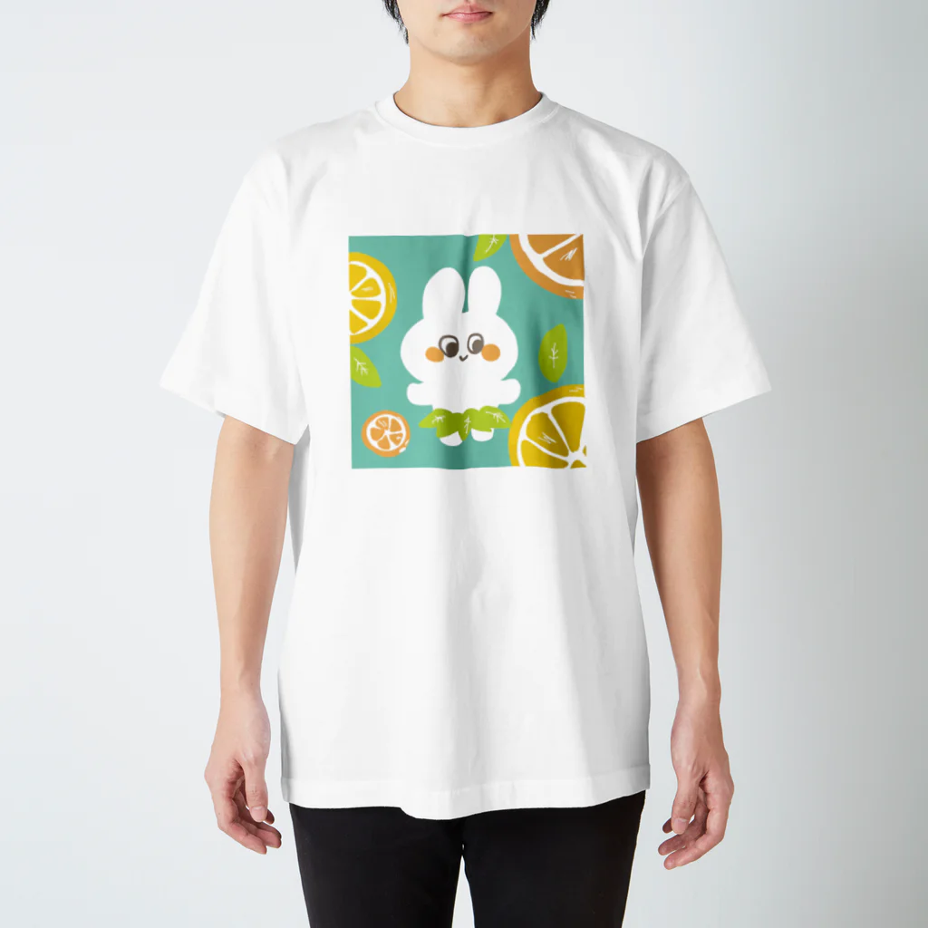 nariri のしろうさちゃん -kankitsu- Regular Fit T-Shirt