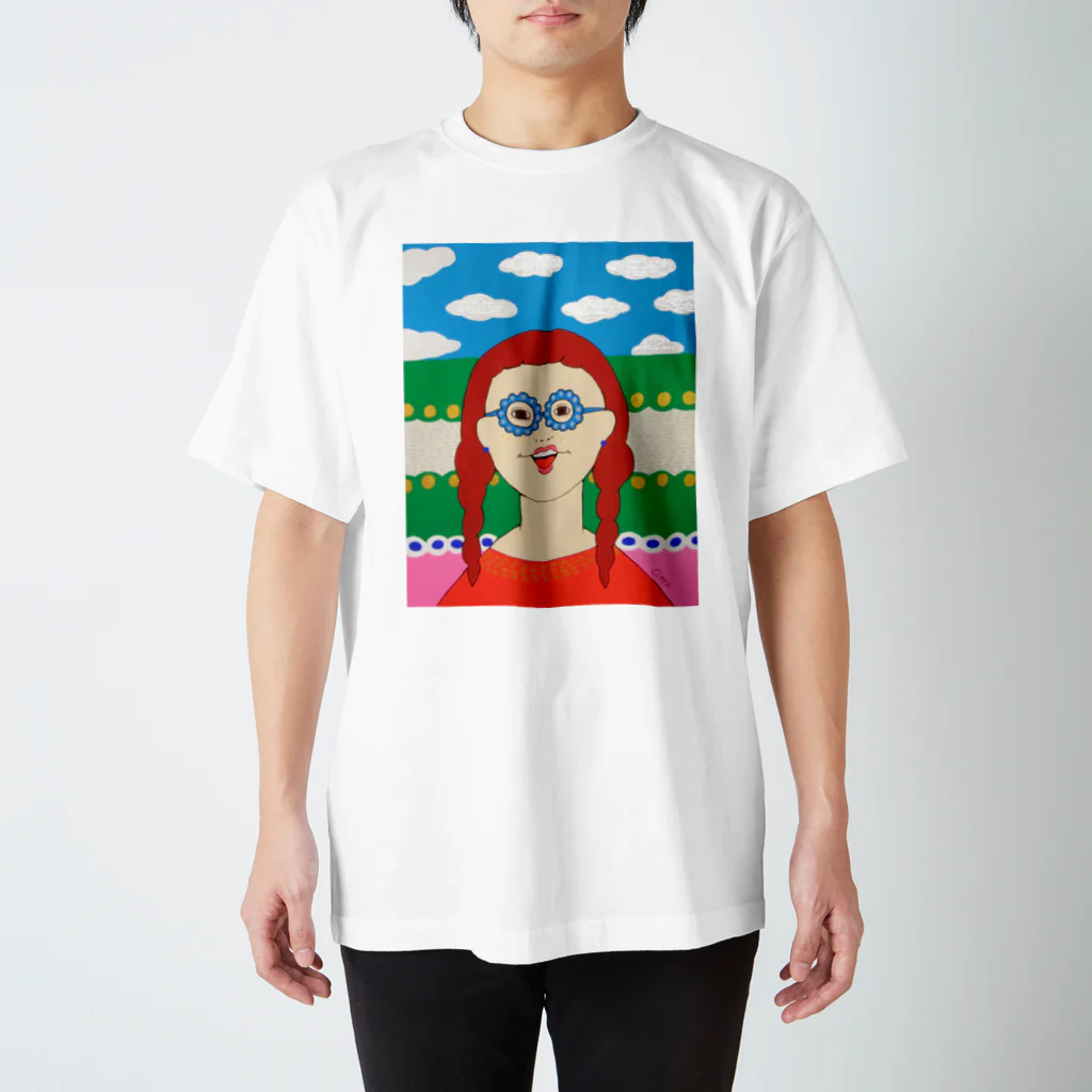 Claraのおみせの晴れた！ Regular Fit T-Shirt