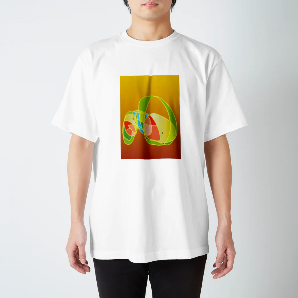AngelRabbitsの呼び合う生き物 Regular Fit T-Shirt
