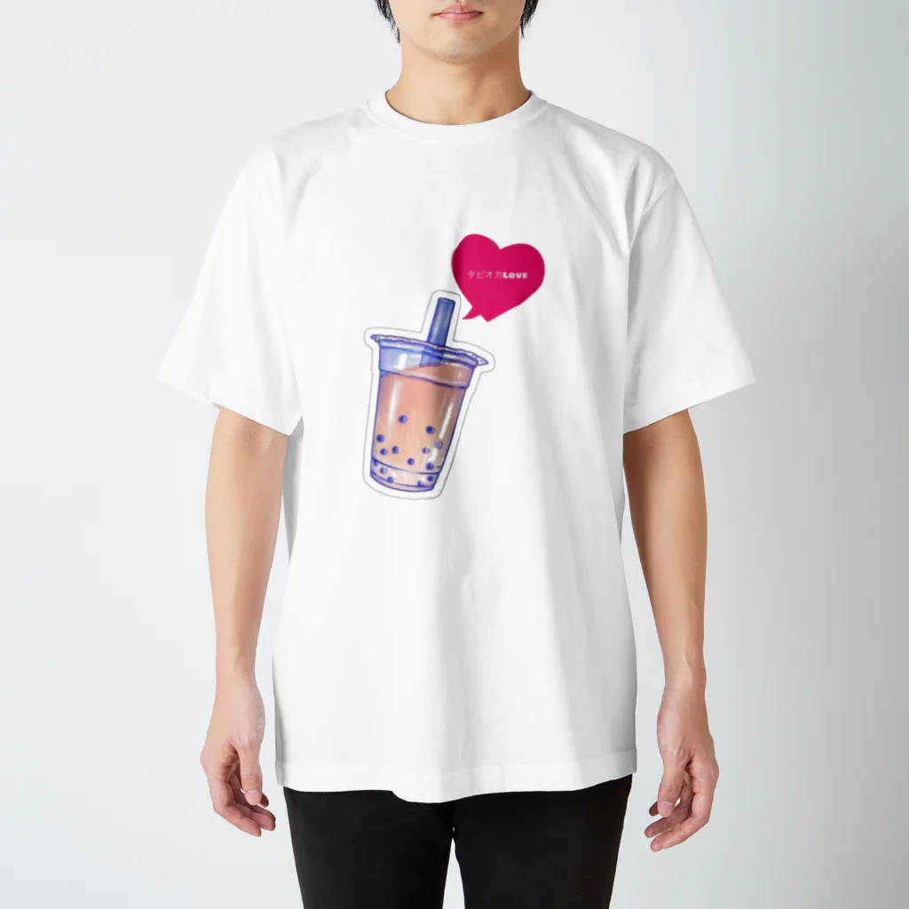 Sakuranboのタピオカ スタンダードTシャツ