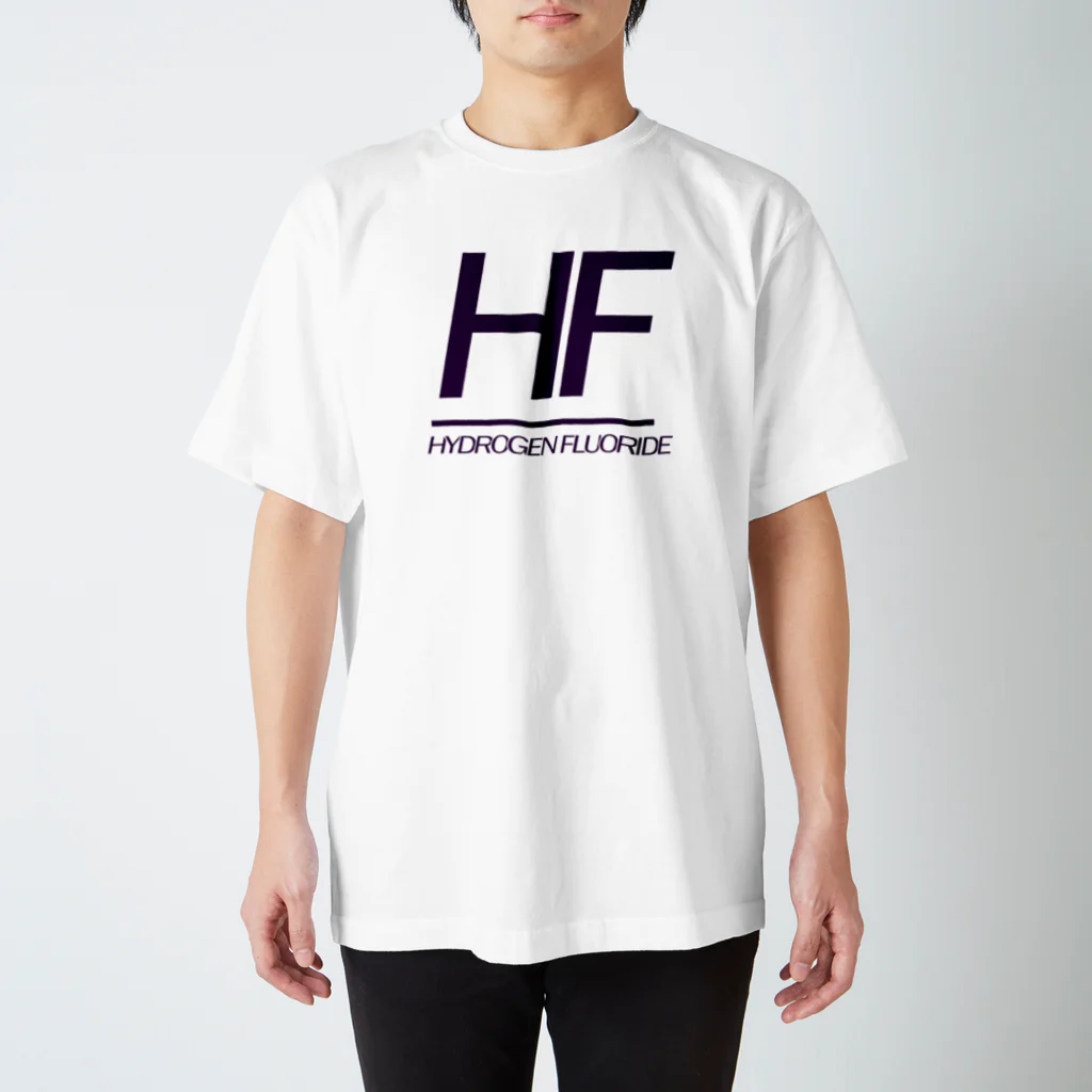 office SANGOLOWのHF_Hydrogen Fluoride  スタンダードTシャツ