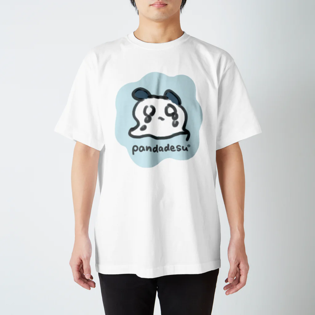 sushidesuのパンダですTシャツ2 スタンダードTシャツ