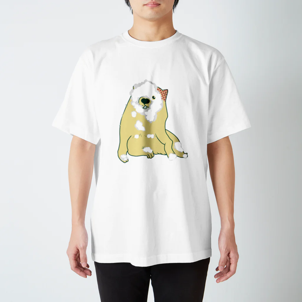 mugioのあの犬/林檎パイ スタンダードTシャツ