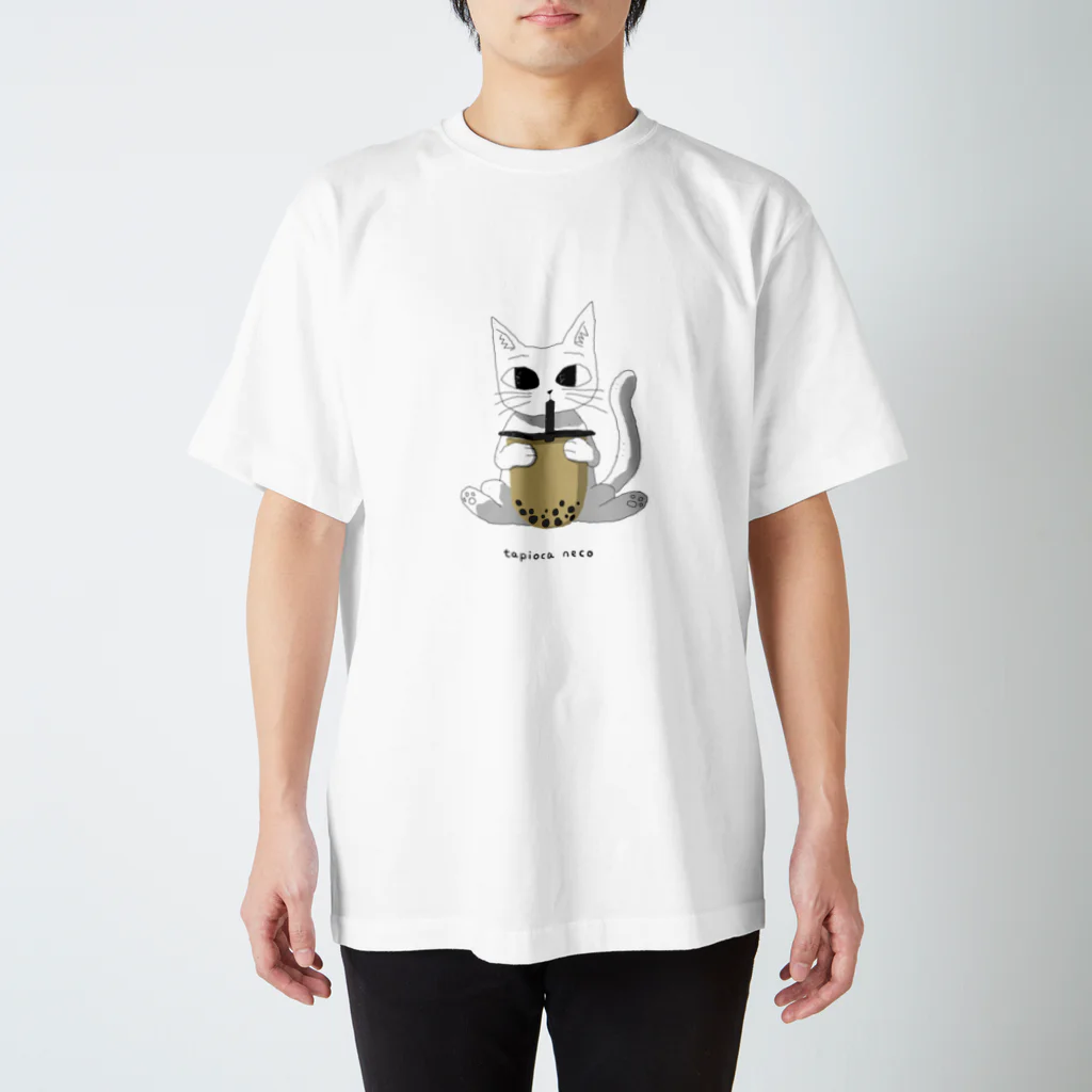 ohutonのtapioca neco スタンダードTシャツ