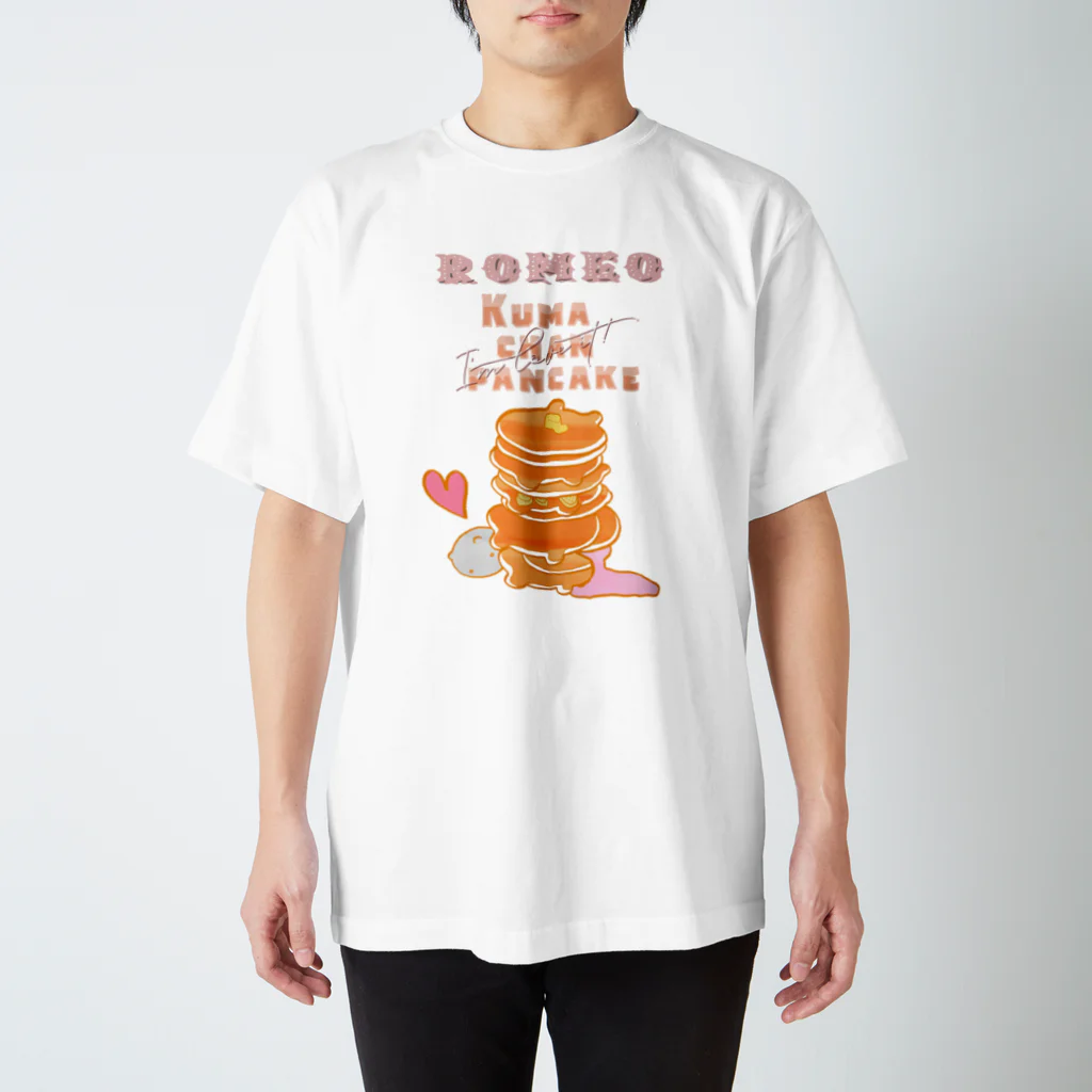 SHOP ROMEO　のRomeo kumachan pancake スタンダードTシャツ