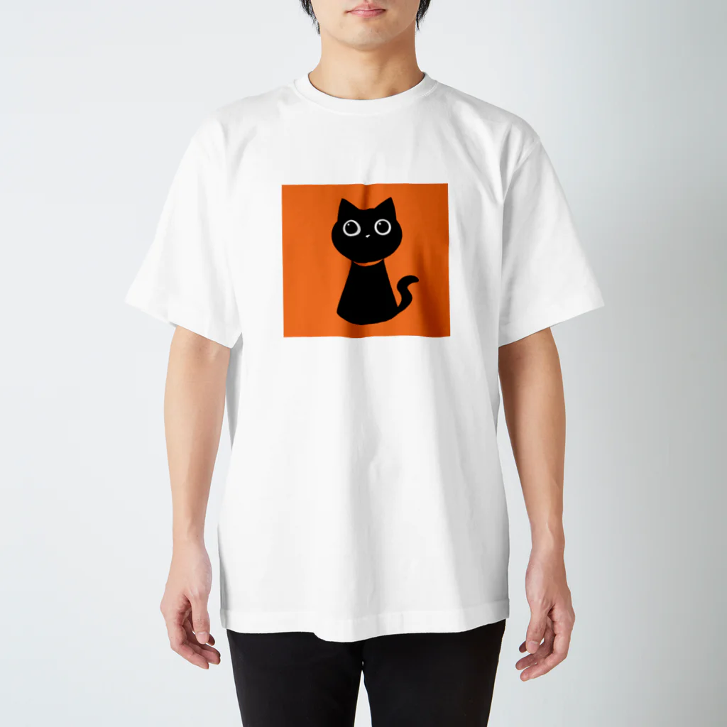 タツノコ。のくろねこ スタンダードTシャツ