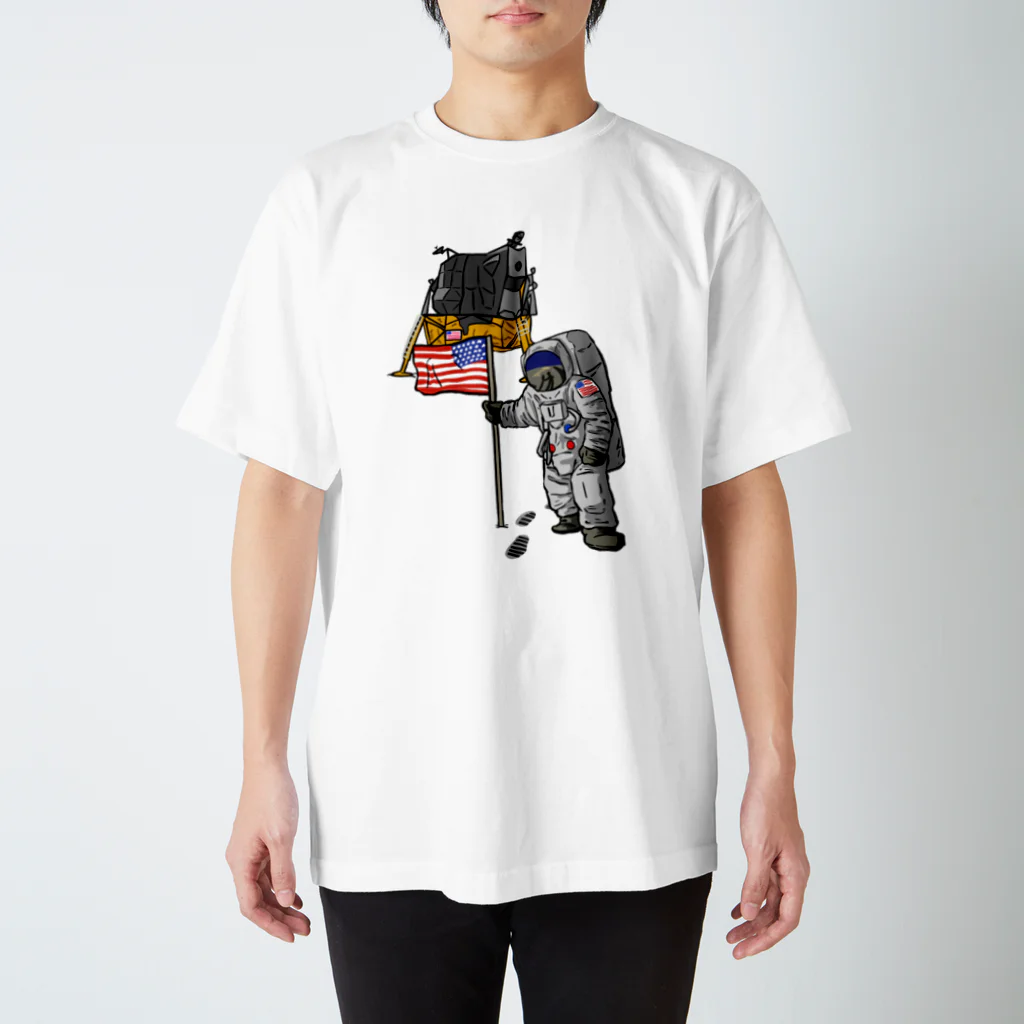 Astro(ムット)のASTRONAUT(オンリーver.) スタンダードTシャツ