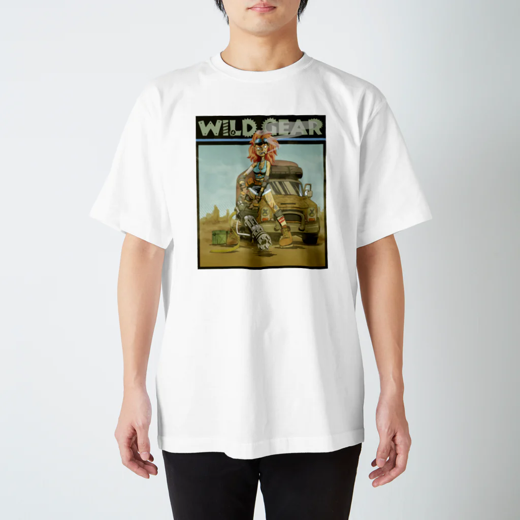 nidan-illustrationのWILD GEAR Regular Fit T-Shirt