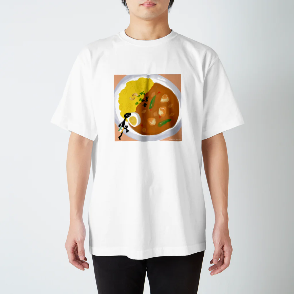 ayushopの美味しいカレー スタンダードTシャツ