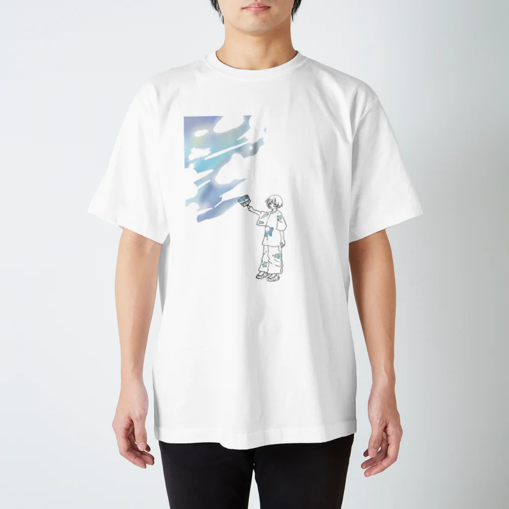 Murotaro-の夏を塗る Regular Fit T-Shirt