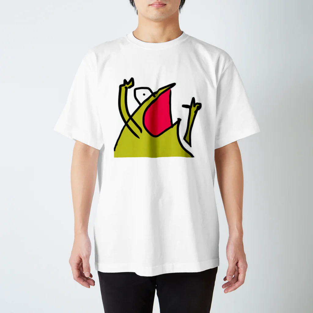 ささみ肉之助のぬペちょリーヌくん スタンダードTシャツ