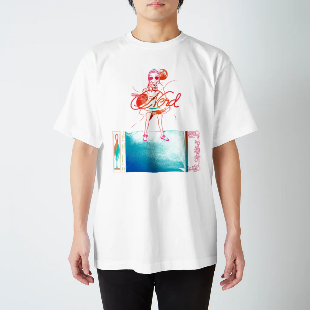 dong_hangの現代社会サバイブ"POP"Nerd Regular Fit T-Shirt