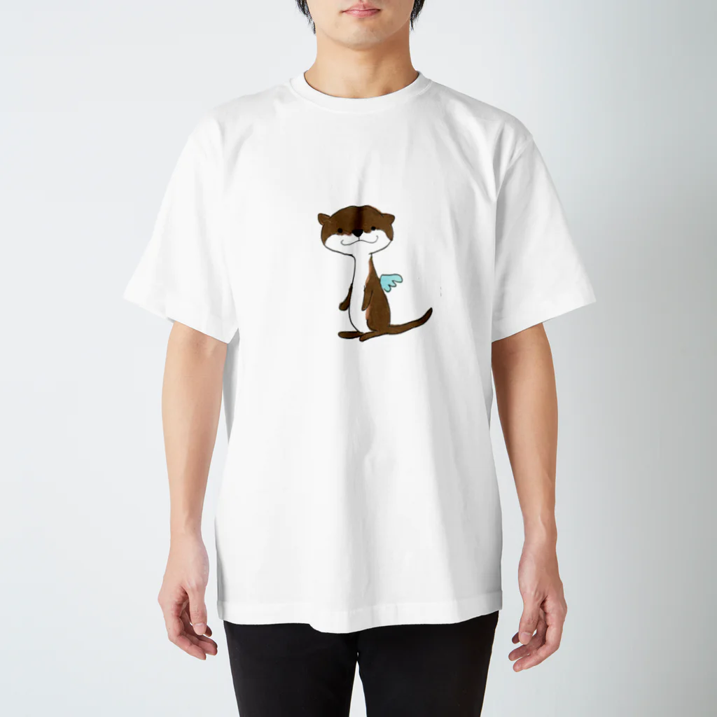 tsubasamoonの天使のカワウソちゃん Regular Fit T-Shirt