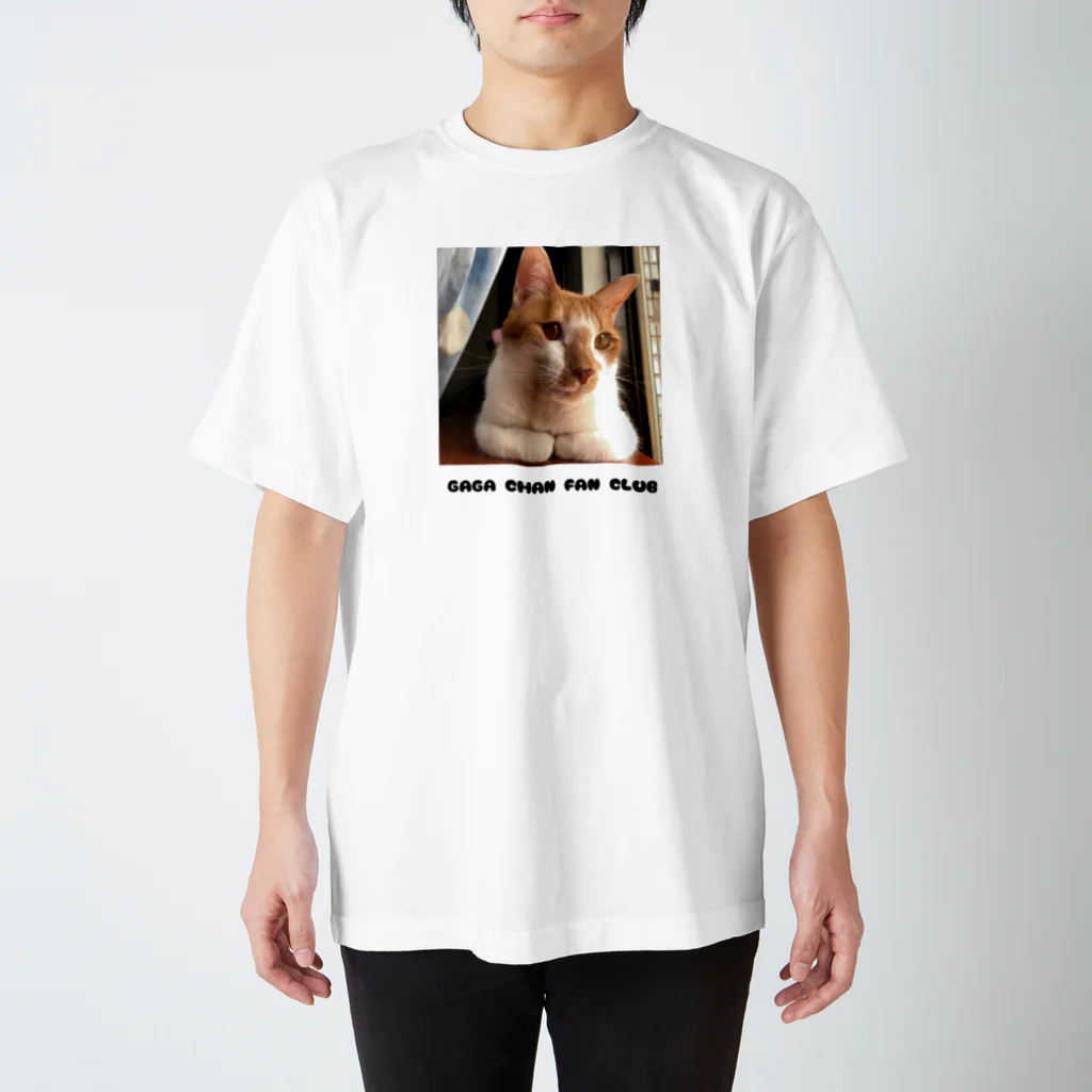 happy_25chanのGAGAちゃん柄Tシャツ（白） Regular Fit T-Shirt