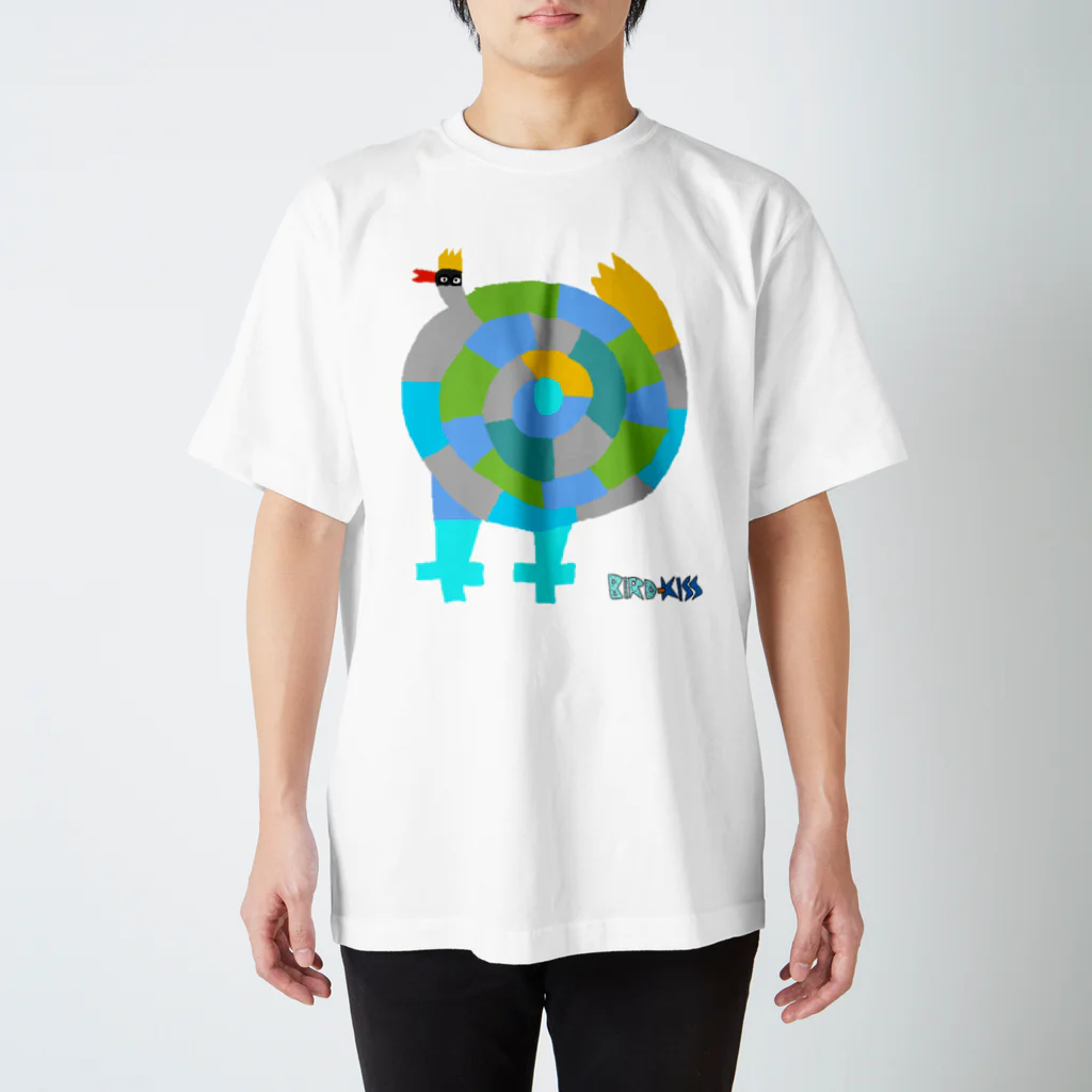 BIRD-KISSの新作BIRD-008・Tシャツ スタンダードTシャツ