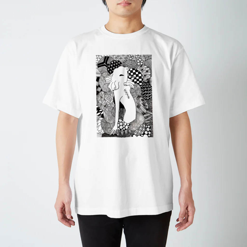 異星人生活日誌。の隠せない スタンダードTシャツ