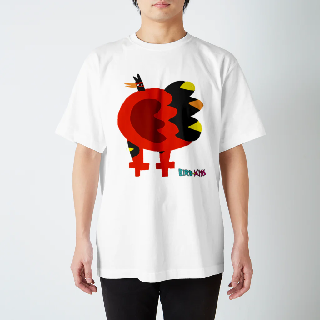 BIRD-KISSの新作BIRD-012・Tシャツ スタンダードTシャツ