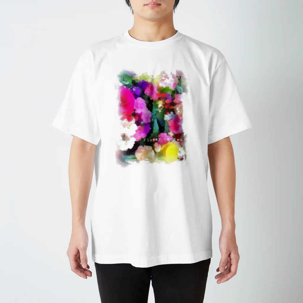 Blue roes tea*のFlower garden Regular Fit T-Shirt