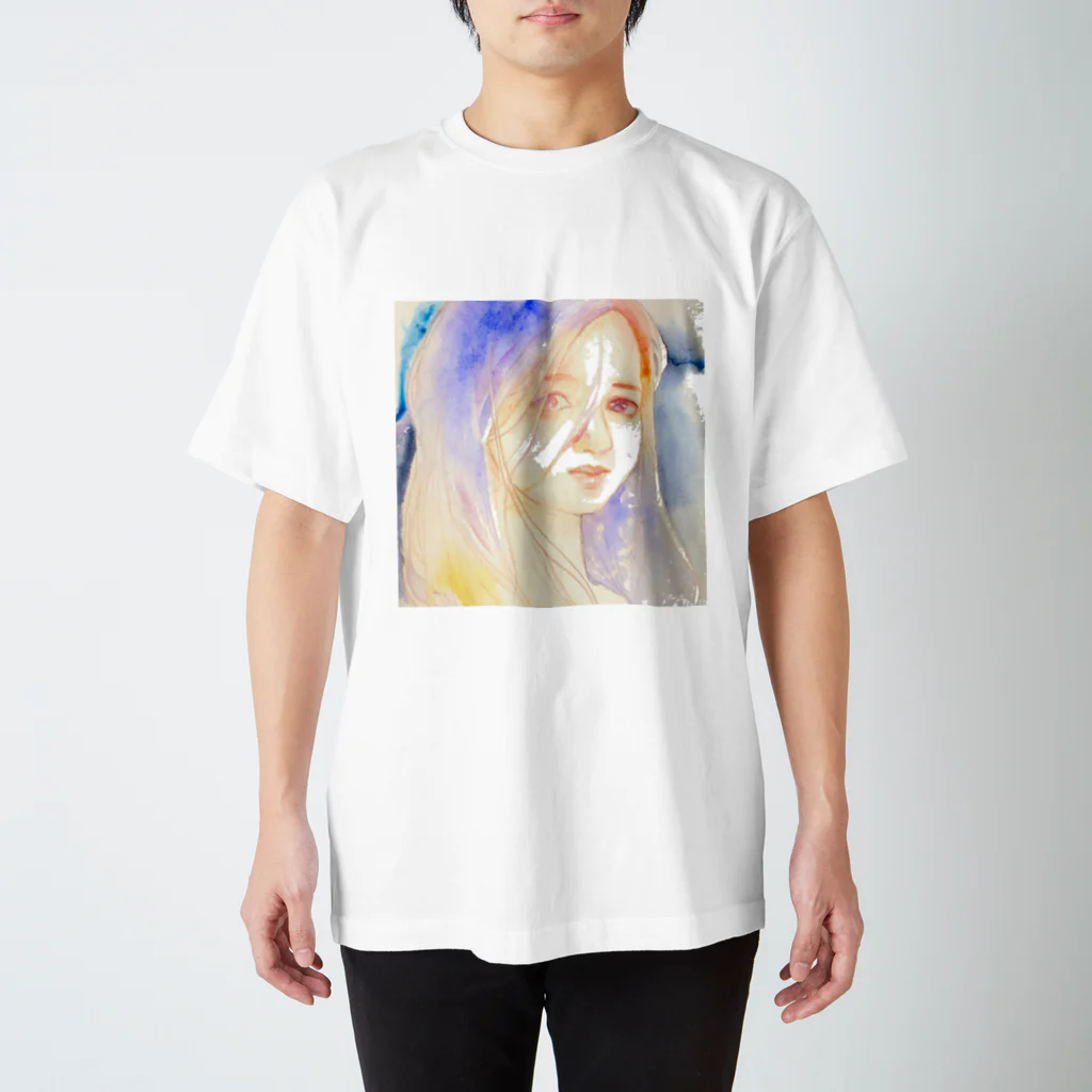 yui.nのおぼろな少女 スタンダードTシャツ