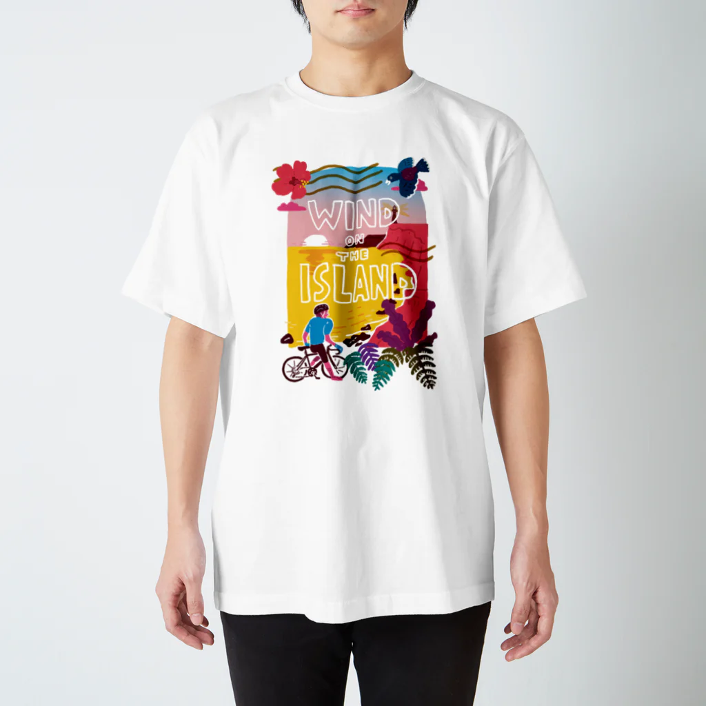 竹添星児のWind On The Island スタンダードTシャツ