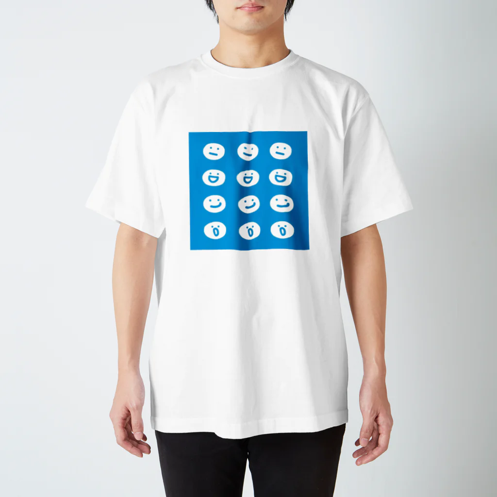 たまごかけごはんのまるてん達　ブルー Regular Fit T-Shirt