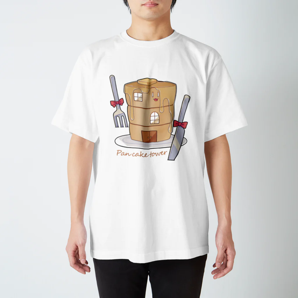 移動式炊飯器のパンケーキタワー スタンダードTシャツ