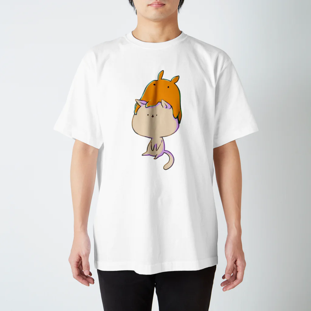 おみのおみそのたこねこ Regular Fit T-Shirt