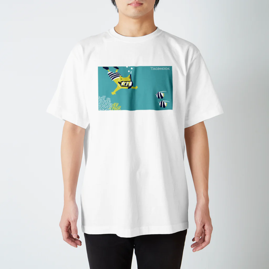 Tacs-hookのdive スタンダードTシャツ