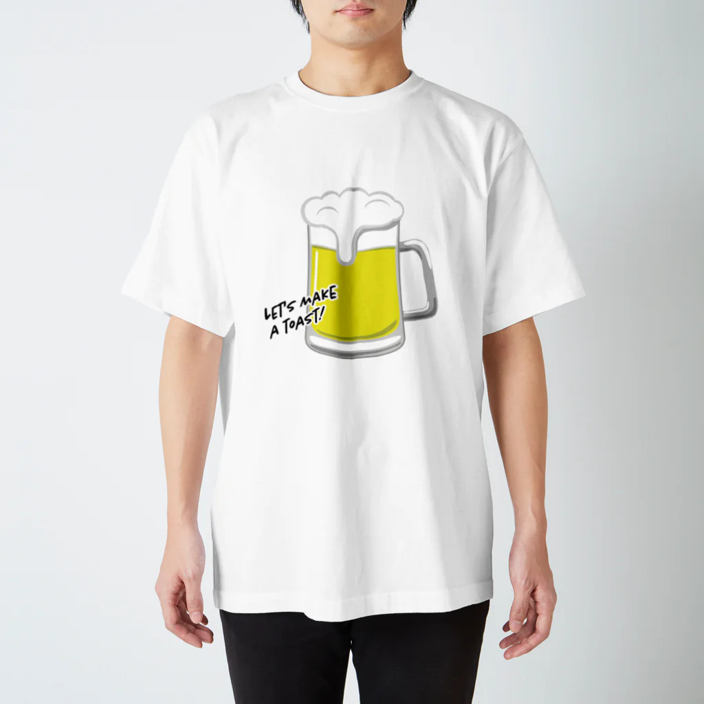 TokyoSienneの世界のみんなと「カンパイ！」🍺 スタンダードTシャツ