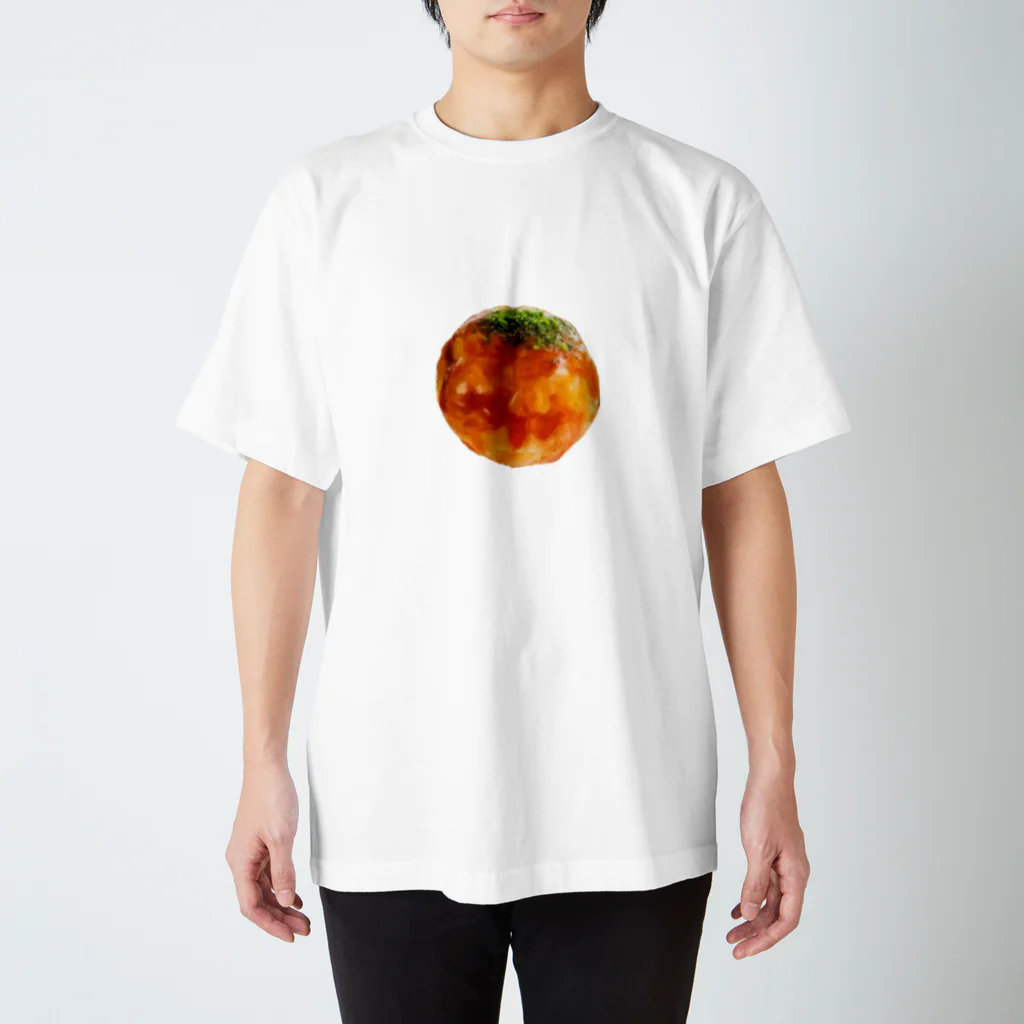 日暮里アンバサダーのたこ焼きTシャツ Regular Fit T-Shirt