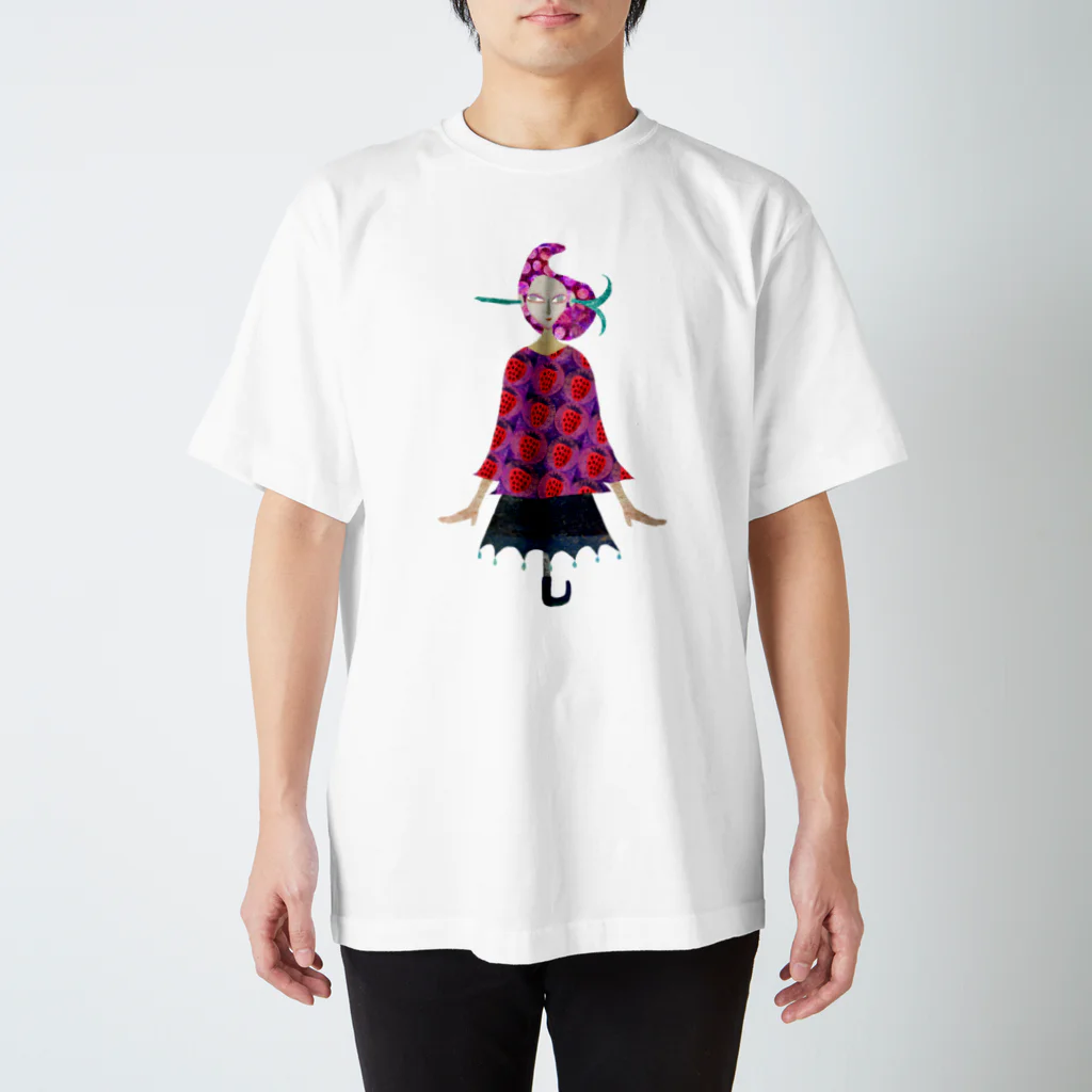 majiodesignのイチゴさん スタンダードTシャツ