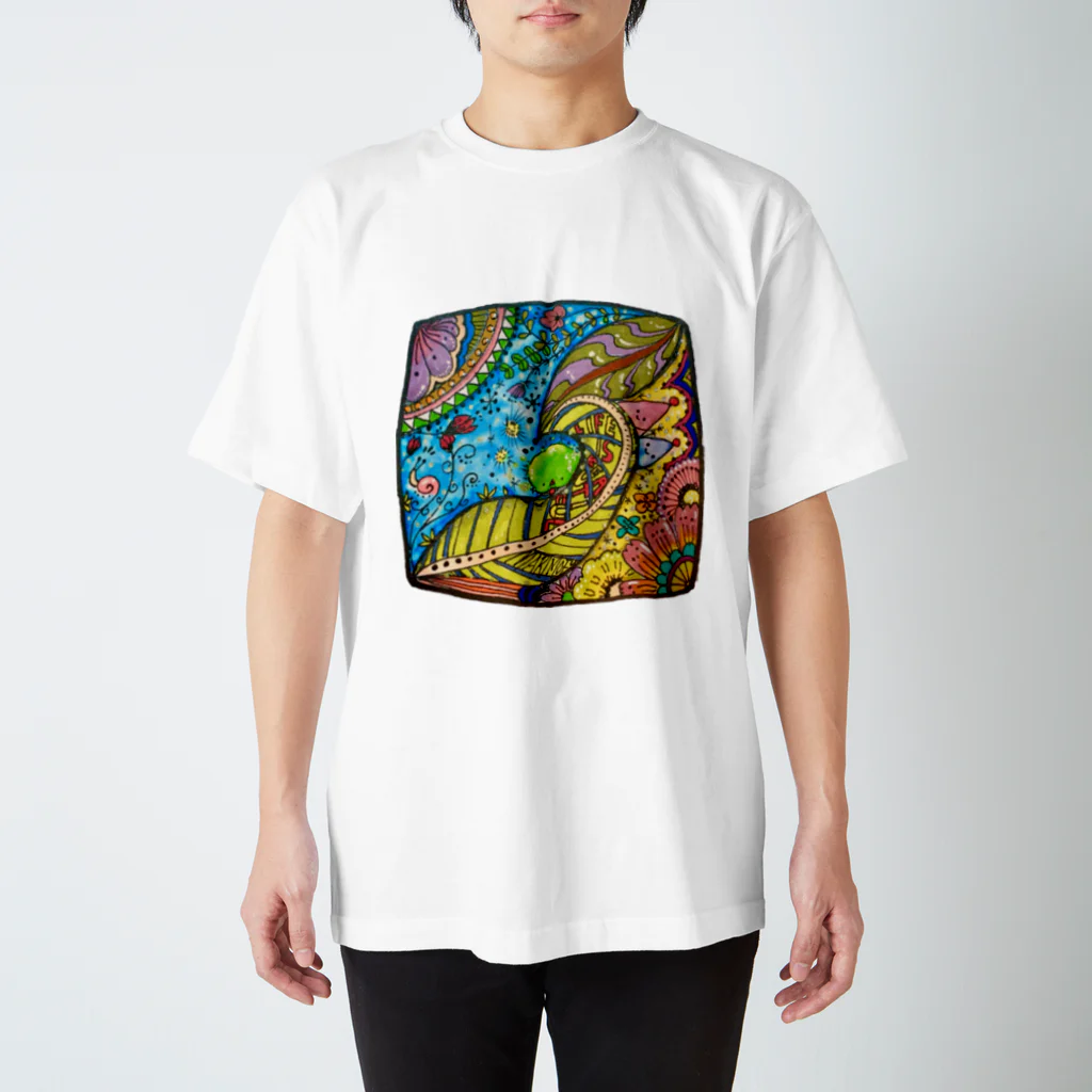 Sarry／サリーのまりもふ-心の友- Regular Fit T-Shirt