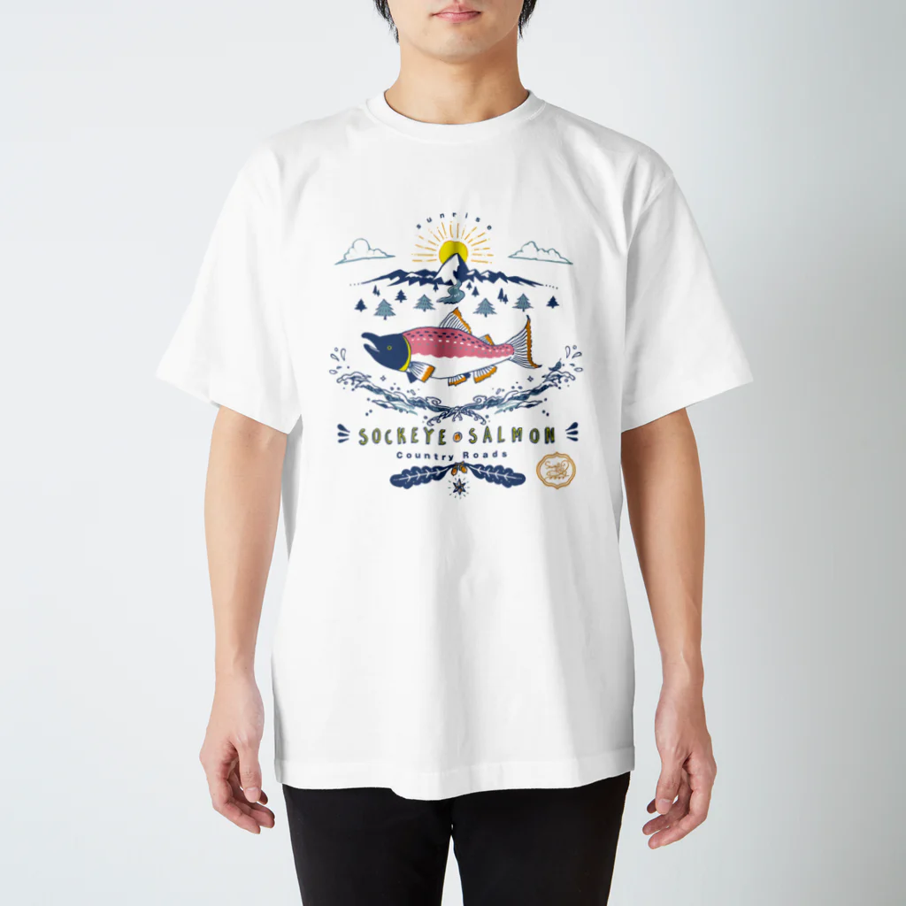 澄ノしおのベニシャケの帰還 スタンダードTシャツ