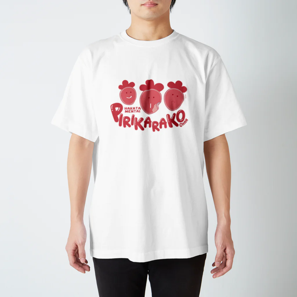 博多明太！ぴりからこちゃん公式グッズストアのあまおう スタンダードTシャツ