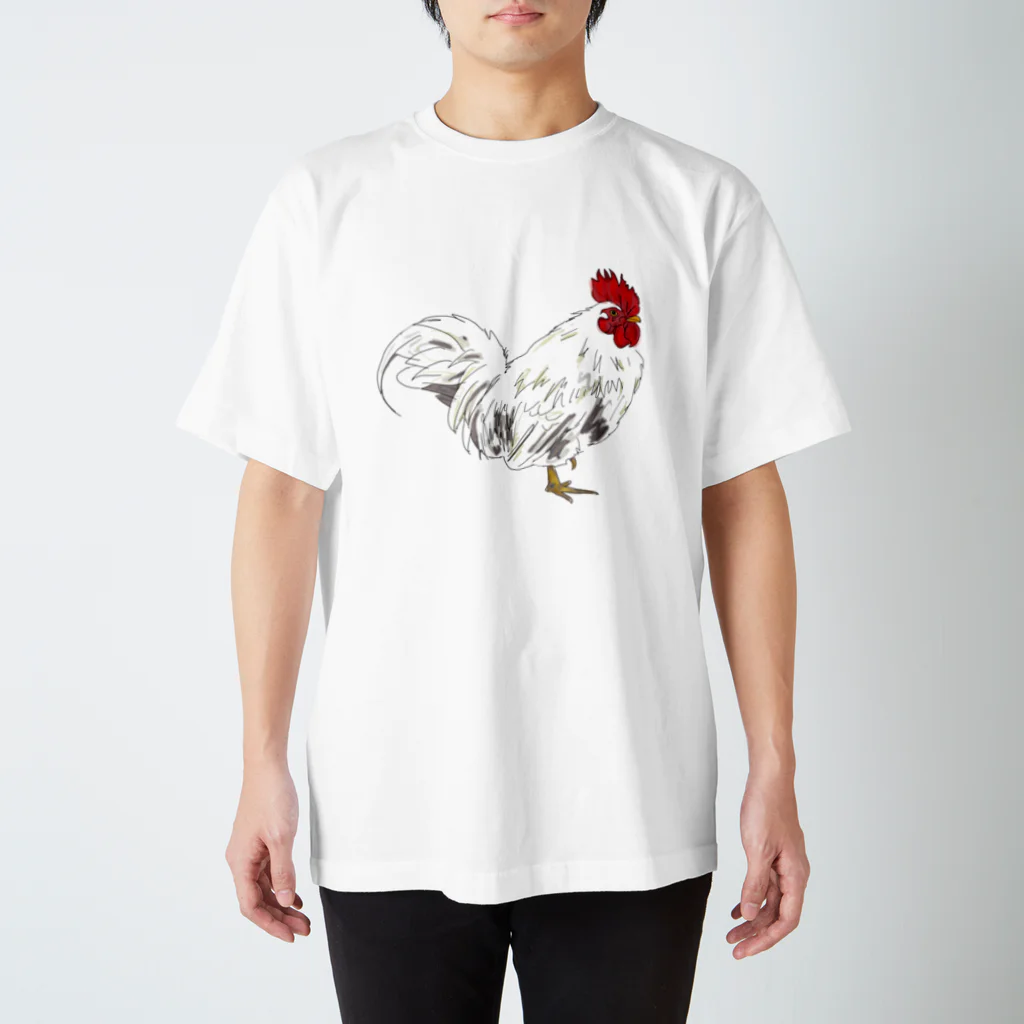 kanako-mikanのニワトリ Regular Fit T-Shirt